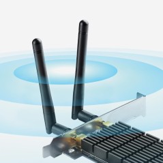 TP-Link Archer T6E PCI Express Network Adapter - 1300Mbps | High-Speed Wi-Fi Solution for Ultimate Connectivity
